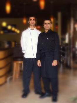 A pair of restaurant owners
